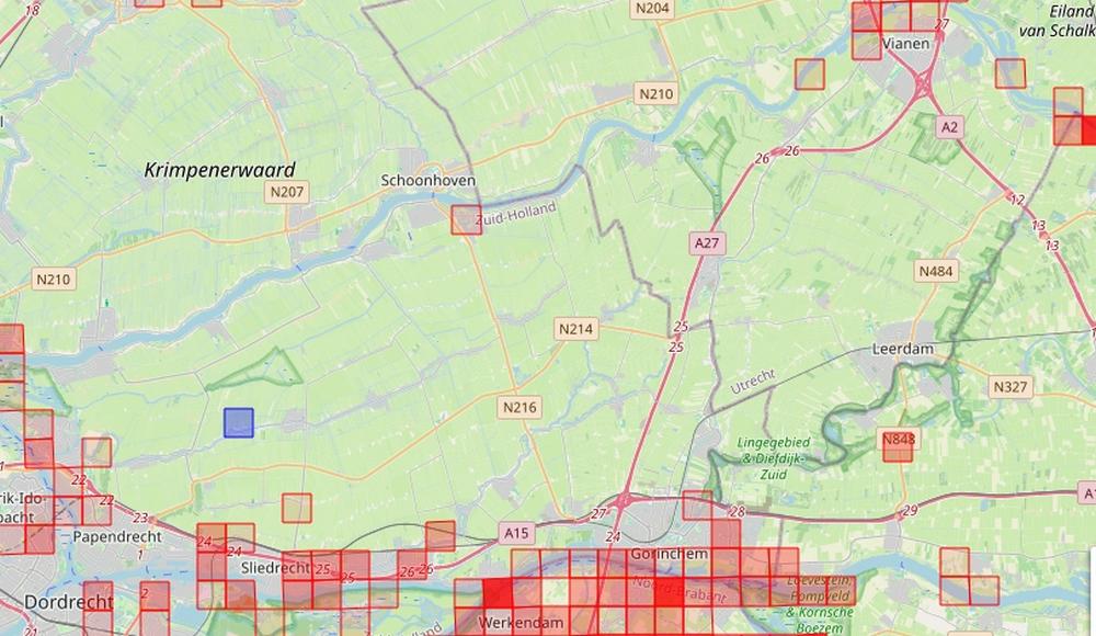 zwartsprietdikkopjealblasserwaardenvijfheerenlandenkaartperiode 2000 2026