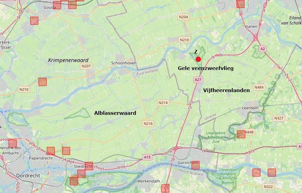 gele veenzweefvlieg zouweboezemgebied25082026kaartperiode2000 2026