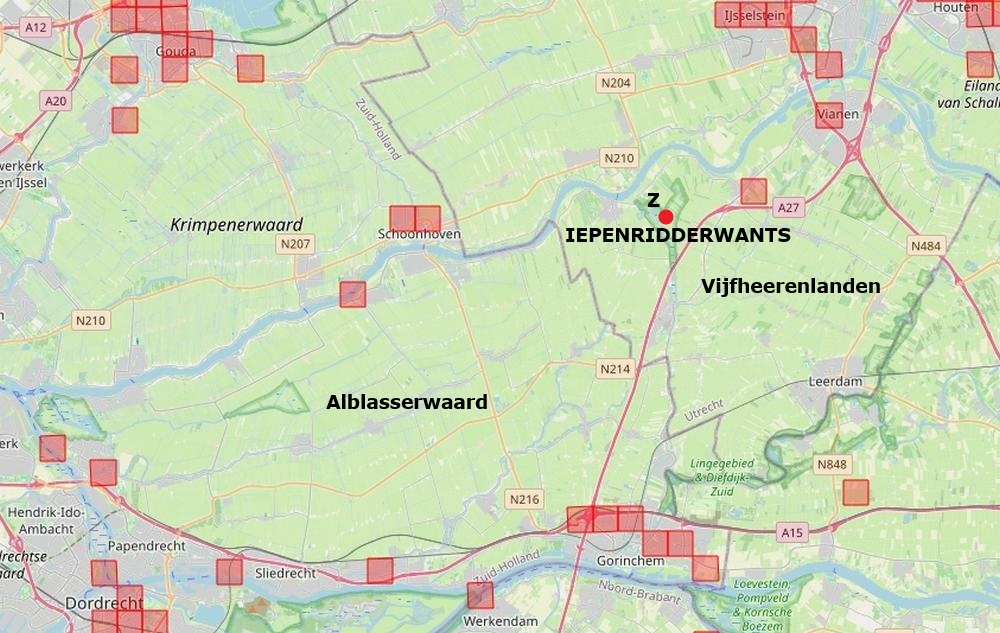 iepenridderwants in klimop zouweboezemgebied 07102026 kaart periode 2000 2026