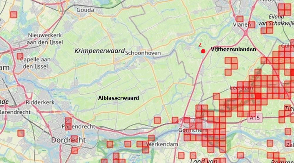 blauwebreedscheenjufferzouweboezemgebied01062025verspreidingskaartperiode 2000 2026